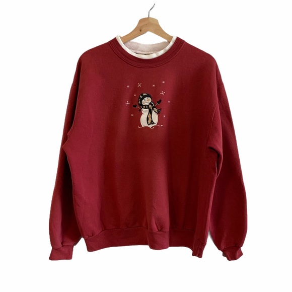 vintage top stitch crewneck - Picture 2 of 6